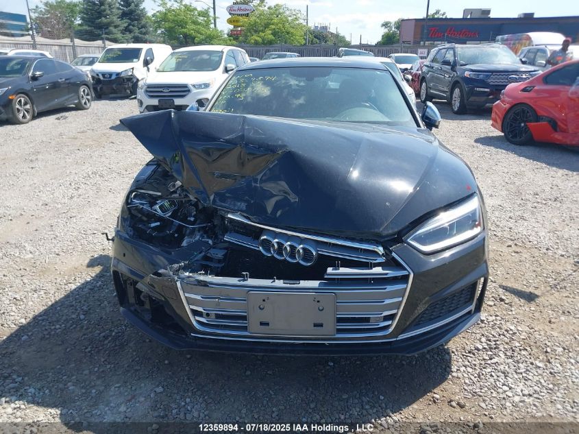 2018 Audi S5 VIN: WAUC4CF50JA058155 Lot: 12359894