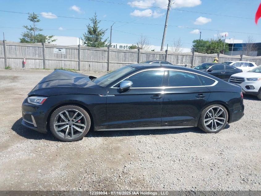 2018 Audi S5 VIN: WAUC4CF50JA058155 Lot: 12359894