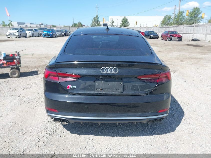 2018 Audi S5 VIN: WAUC4CF50JA058155 Lot: 12359894