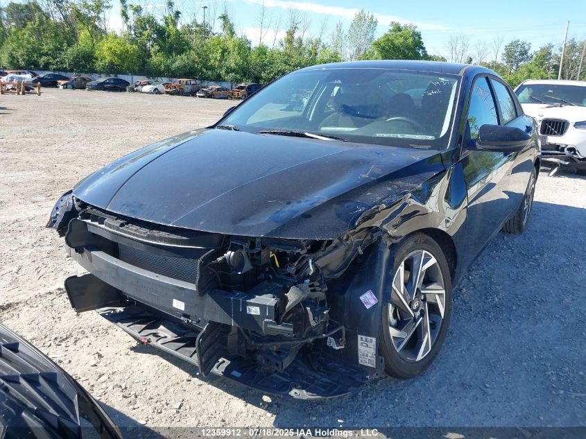 2025 Hyundai Elantra VIN: KMHLM4DG4SU895239 Lot: 12359912