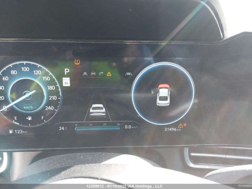 2025 Hyundai Elantra VIN: KMHLM4DG4SU895239 Lot: 12359912