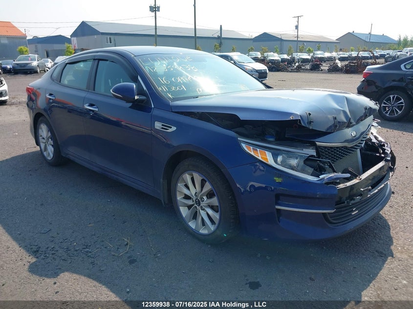 2016 Kia Optima Lx/Lx+ VIN: 5XXGT4L31GG113001 Lot: 12359938