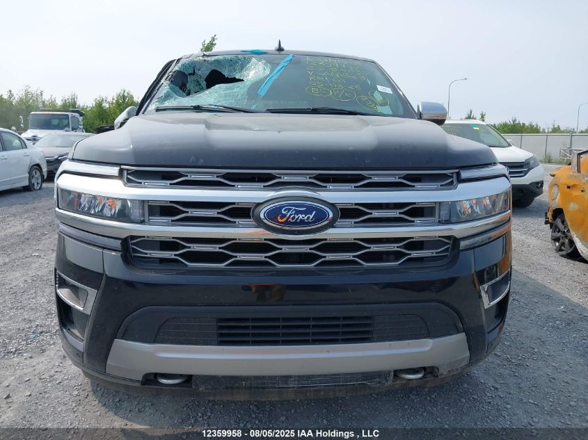 2022 Ford Expedition Max Platinum VIN: 1FMJK1MT2NEA60523 Lot: 12359958