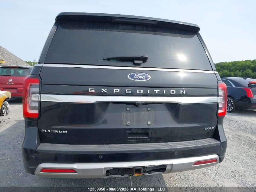2022 Ford Expedition Max Platinum VIN: 1FMJK1MT2NEA60523 Lot: 12359958