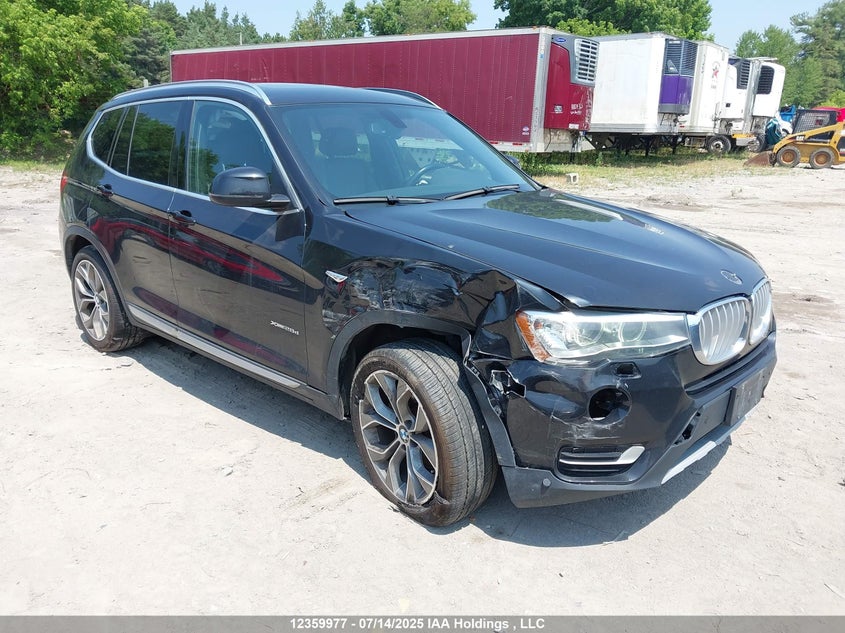 5UXWY3C54F0E95261 2015 BMW X3 xDrive28D auction photo 1