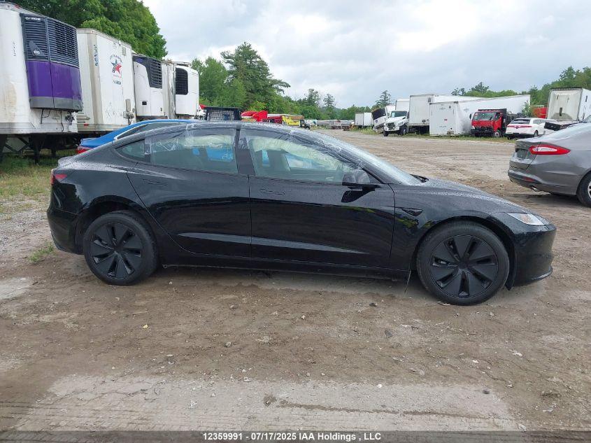 2025 Tesla Model 3 VIN: 5YJ3E1EB0SF923033 Lot: 12359991