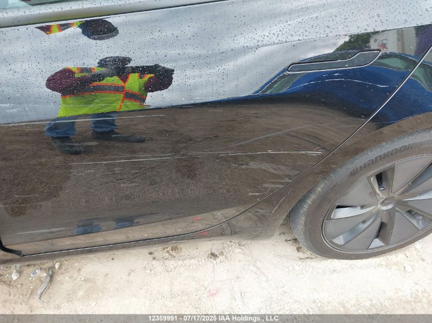 2025 Tesla Model 3 VIN: 5YJ3E1EB0SF923033 Lot: 12359991