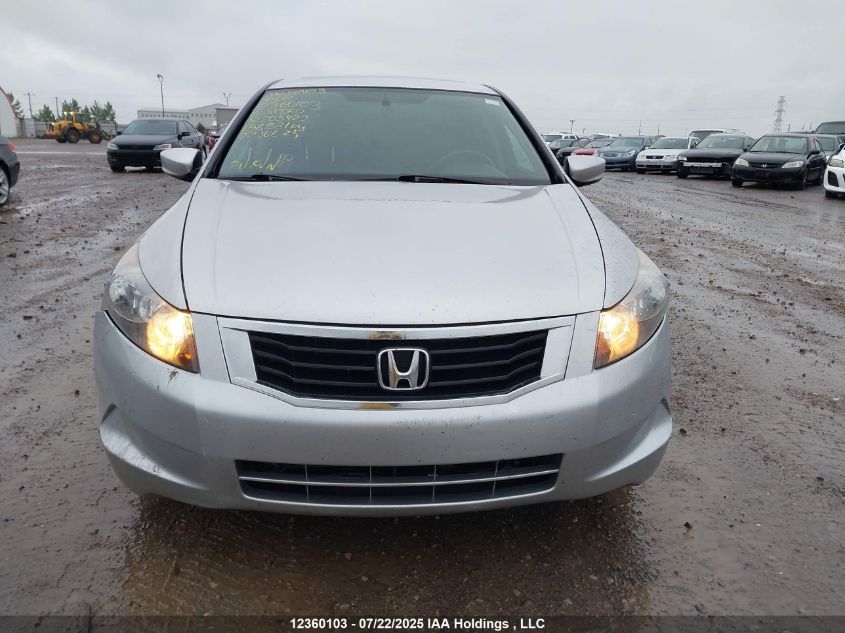 2010 Honda Accord Exl VIN: 1HGCP2F80AA805429 Lot: 12360103