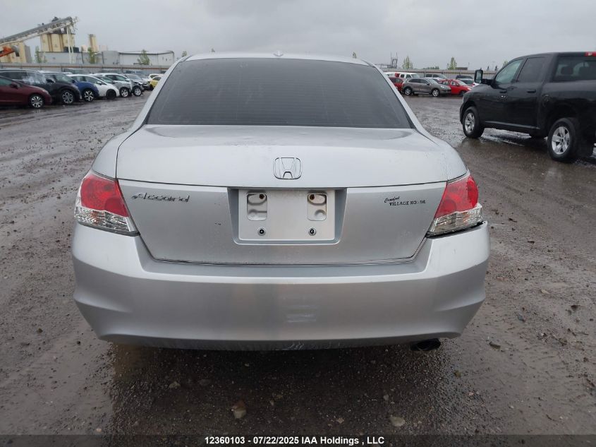 2010 Honda Accord Exl VIN: 1HGCP2F80AA805429 Lot: 12360103