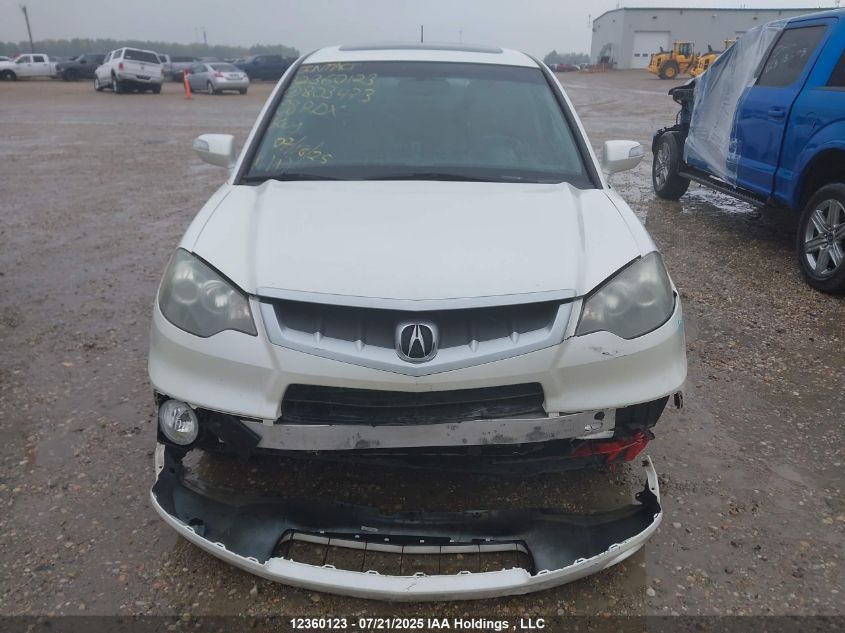 2008 Acura Rdx VIN: 5J8TB182X8A803473 Lot: 12360123