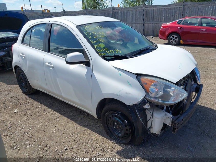 2015 Nissan Micra S/Sr/Sv VIN: 3N1CK3CP9FL211861 Lot: 12360155