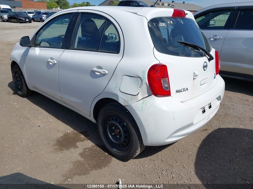 2015 Nissan Micra S/Sr/Sv VIN: 3N1CK3CP9FL211861 Lot: 12360155
