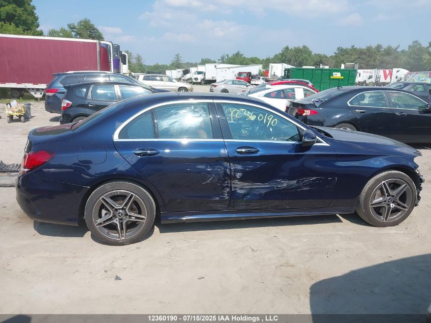 2019 Mercedes-Benz C 300 4Matic VIN: 55SWF8EB3KU314679 Lot: 12360190