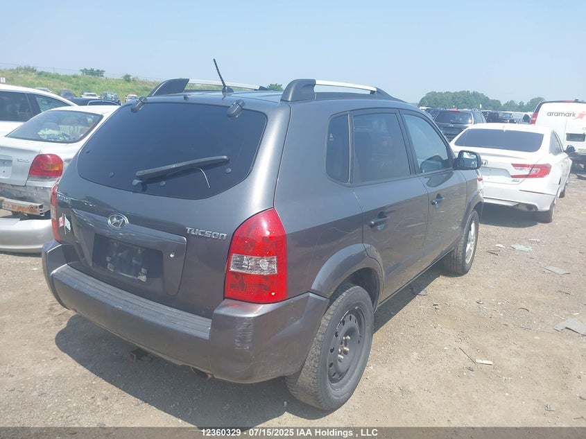 2008 Hyundai Tucson VIN: KM8JM12B88U900027 Lot: 12360329
