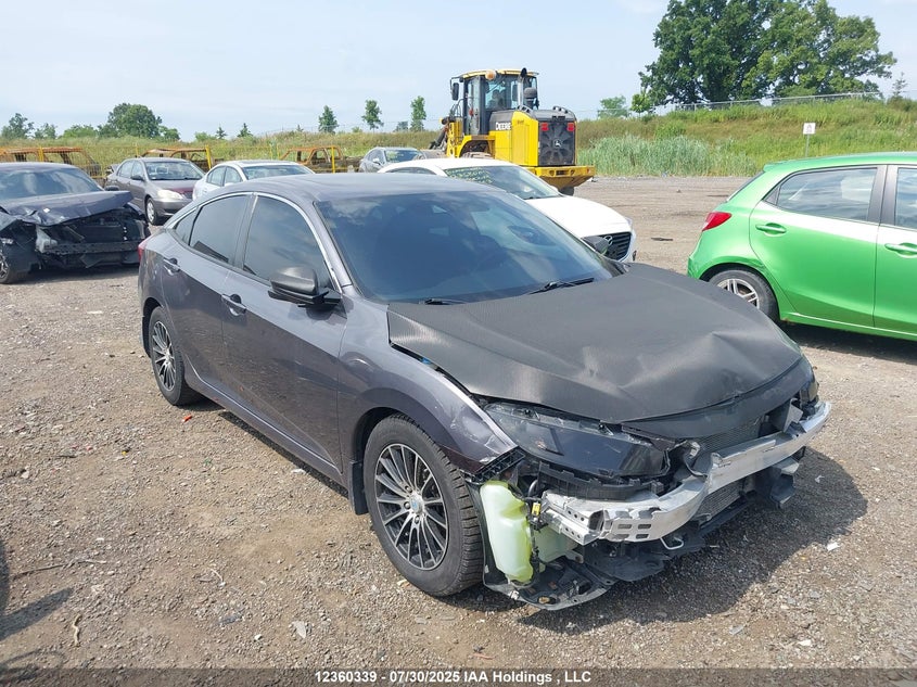 2HGFC2F70KH020511 2019 Honda Civic Ex 4Dr auction photo 1