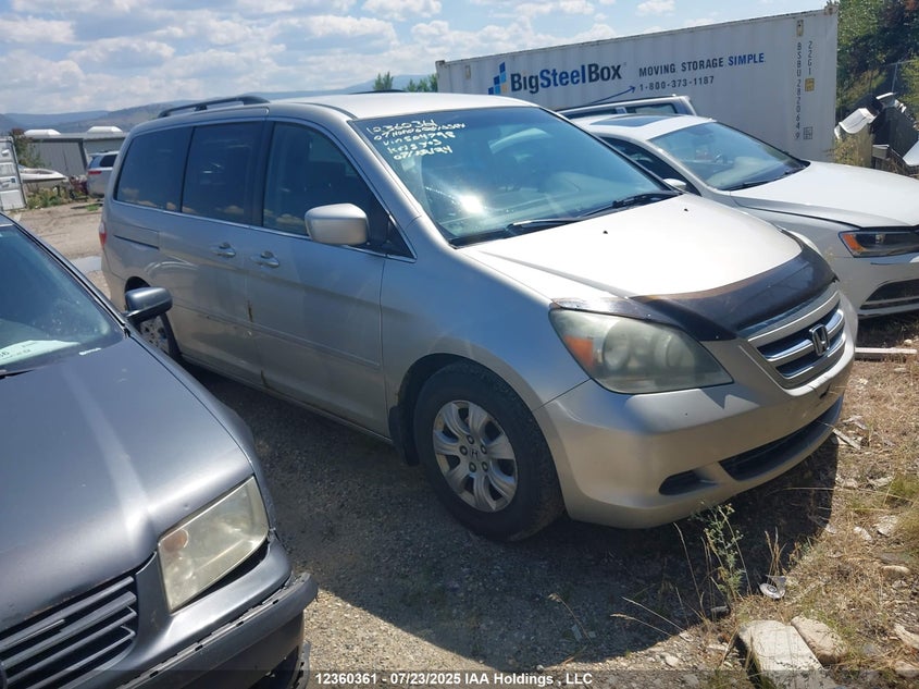 5FNRL384X7B504798 2007 Honda Odyssey Ex auction photo 1