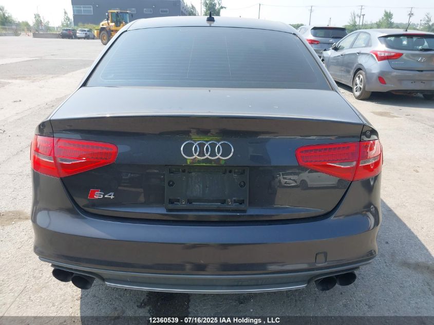 2013 Audi S4 Premium Plus VIN: WAUBGCFL3DA162421 Lot: 12360539