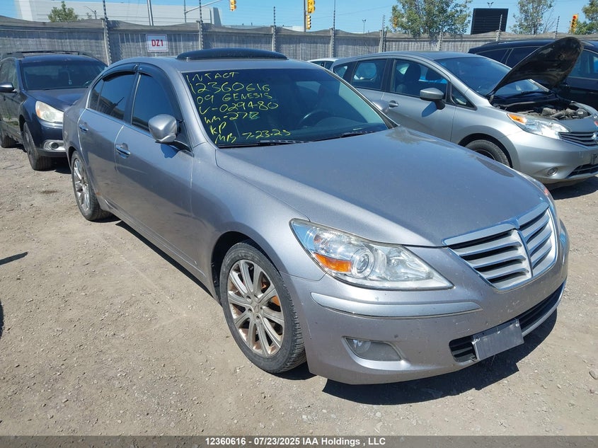 2009 Hyundai Genesis VIN: KMHGC46E59U029480 Lot: 12360616