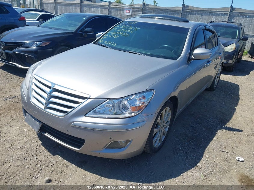 2009 Hyundai Genesis VIN: KMHGC46E59U029480 Lot: 12360616