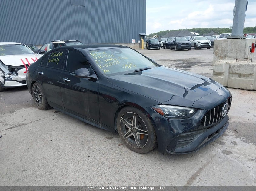 W1KAF4HB2NR039939 2022 Mercedes-Benz C 300 4Matic auction photo 1