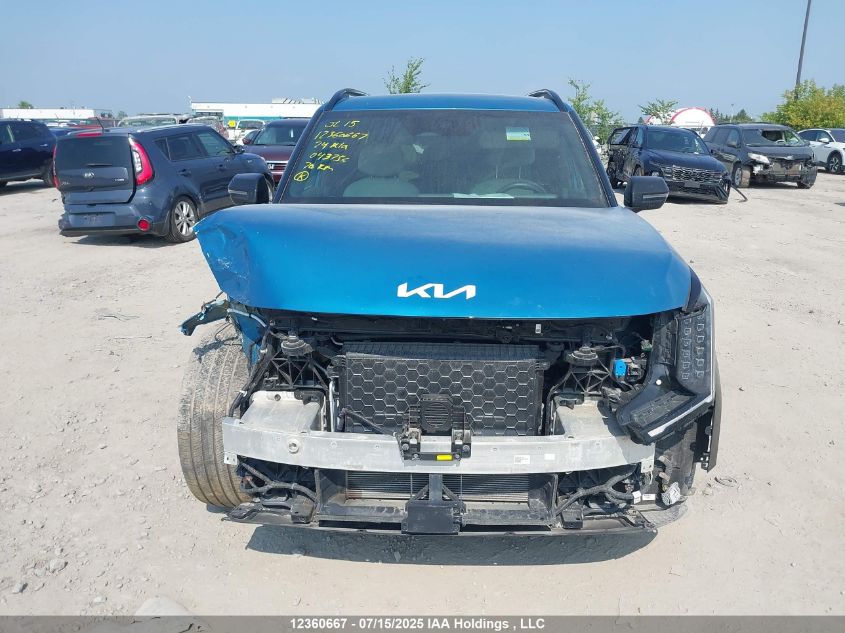 2024 Kia Ev9 Land W/Gt-Line VIN: KNDAEFS5XR6043756 Lot: 12360667