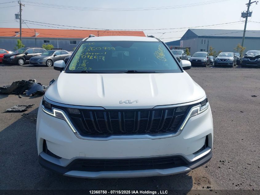 2022 Kia Carnival Lx/Lx+ VIN: KNDNB5H34N6098658 Lot: 12360750