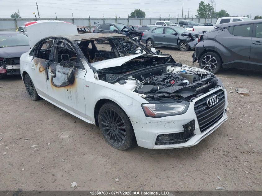 2013 Audi A4 2.0T Premium VIN: WAUHFCFL9DN012545 Lot: 12360760