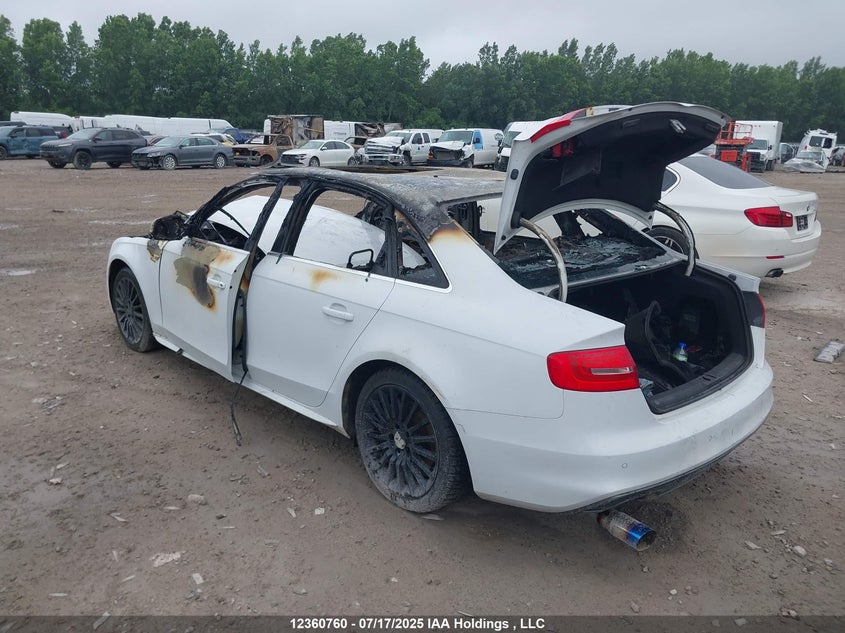 2013 Audi A4 2.0T Premium VIN: WAUHFCFL9DN012545 Lot: 12360760