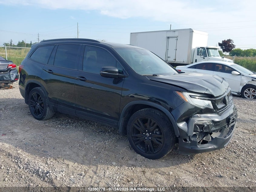 5FNYF6H03LB503388 2020 Honda Pilot Elite auction photo 1