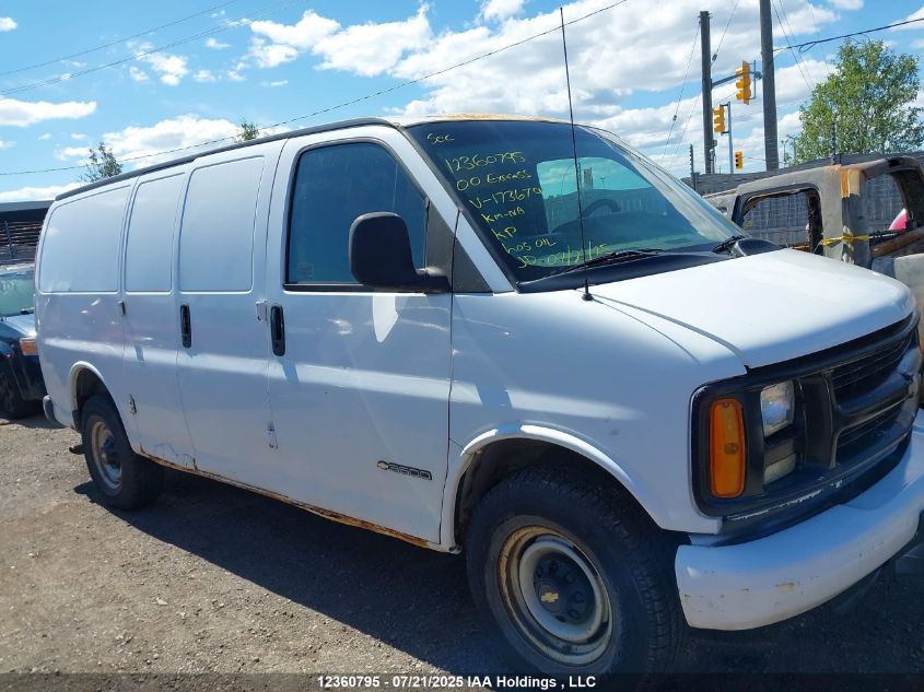 2000 Chevrolet Express Standard VIN: 1GCHG35F0Y1173679 Lot: 12360795