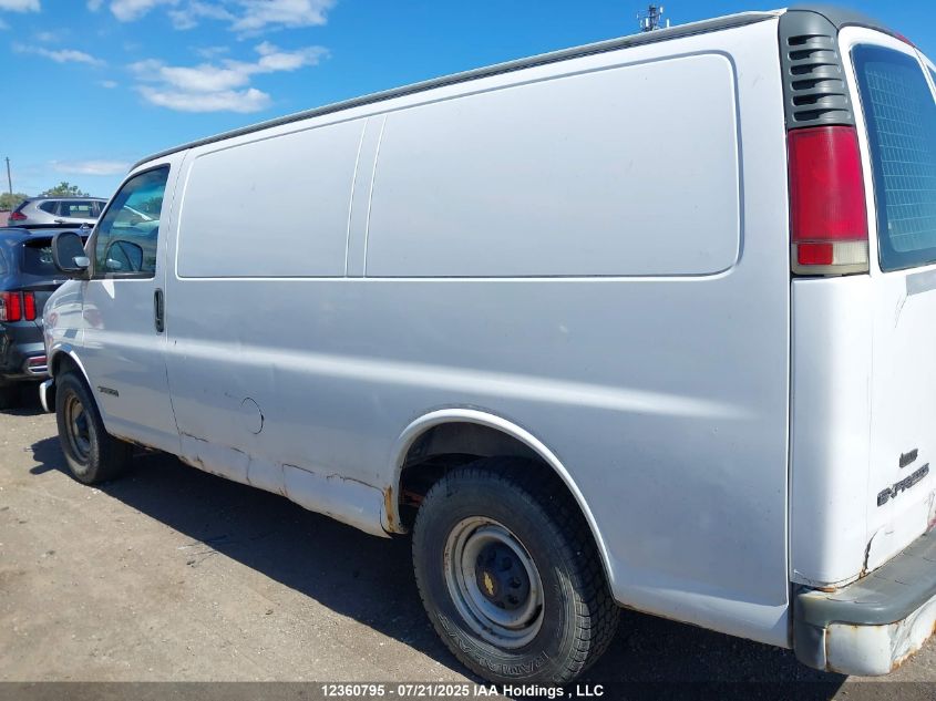 2000 Chevrolet Express Standard VIN: 1GCHG35F0Y1173679 Lot: 12360795