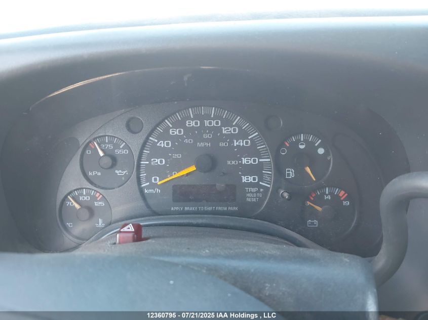 2000 Chevrolet Express Standard VIN: 1GCHG35F0Y1173679 Lot: 12360795