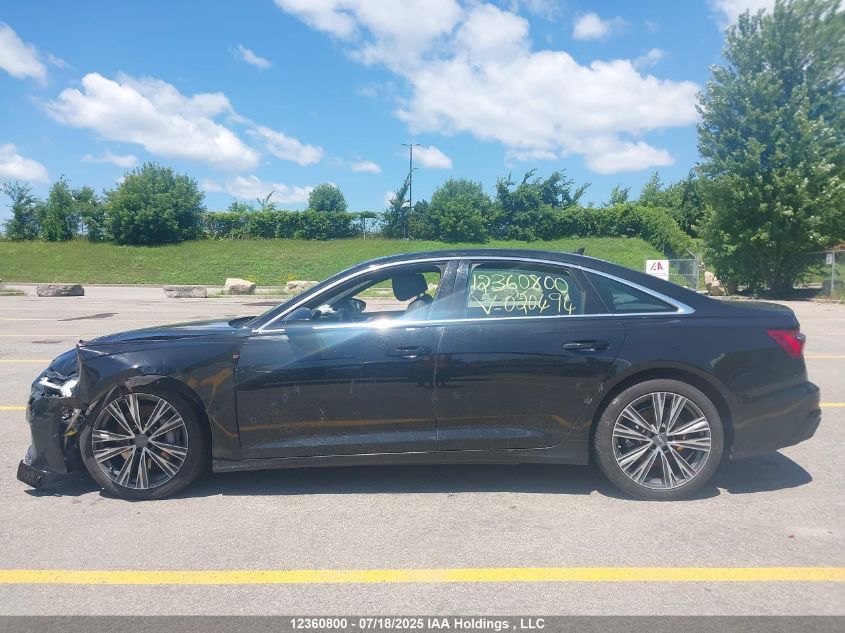 2019 Audi A6 VIN: WAUK2AF20KN020494 Lot: 12360800