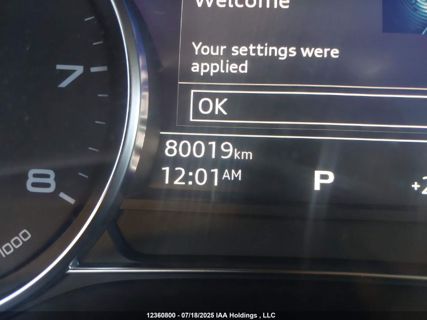 2019 Audi A6 VIN: WAUK2AF20KN020494 Lot: 12360800