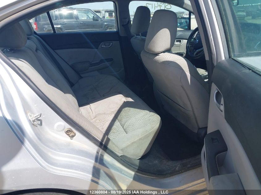 2014 Honda Civic Lx VIN: 2HGFB2F48EH017417 Lot: 12360804