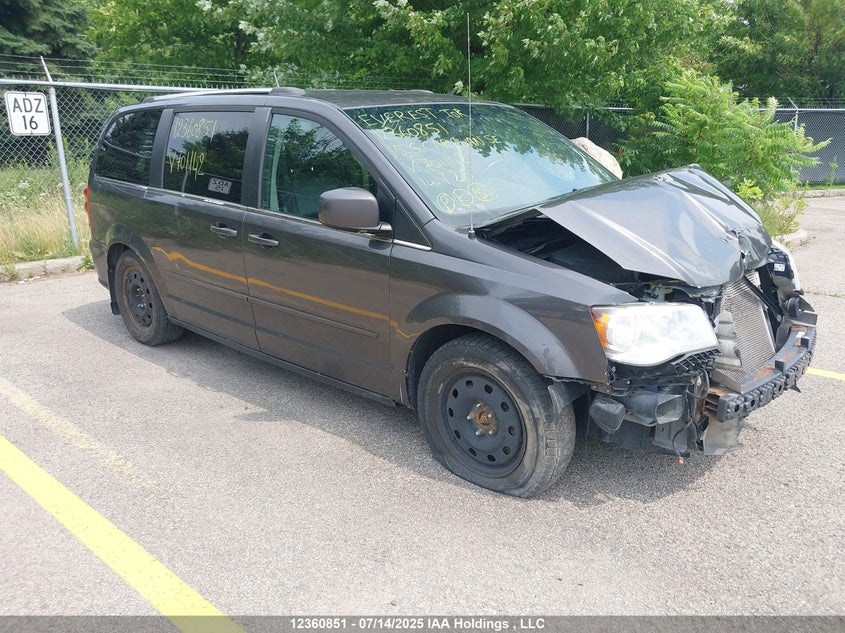 2C4RDGBGXFR701142 2015 Dodge Grand Caravan Se auction photo 1