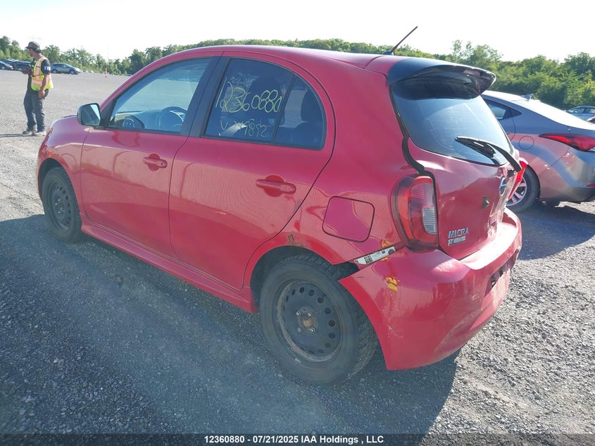 2015 Nissan Micra VIN: 3N1CK3CP1FL249892 Lot: 12360880