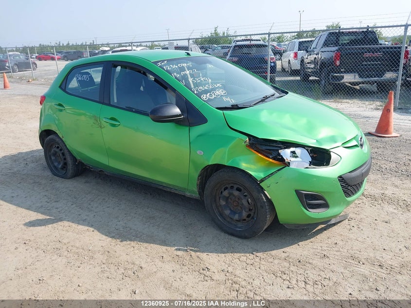 JM1DE1KY6D0153791 2013 Mazda Mazda2 auction photo 1