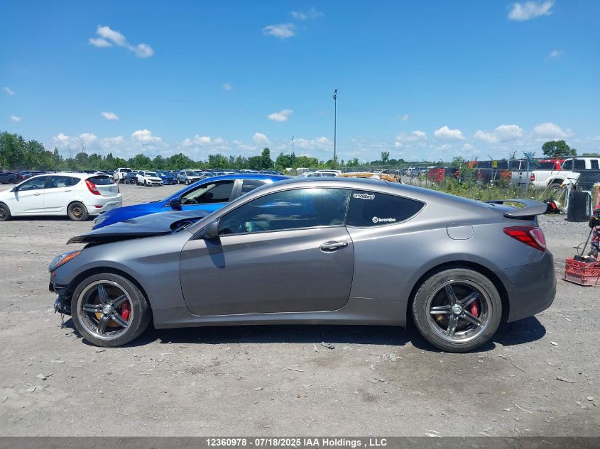2013 Hyundai Genesis Coupe 2.0T VIN: KMHHT6KD9DU088358 Lot: 12360978