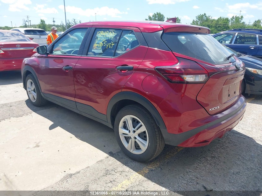 2025 Nissan Kicks Play S VIN: 3N1CP5BVXSL465487 Lot: 12361065