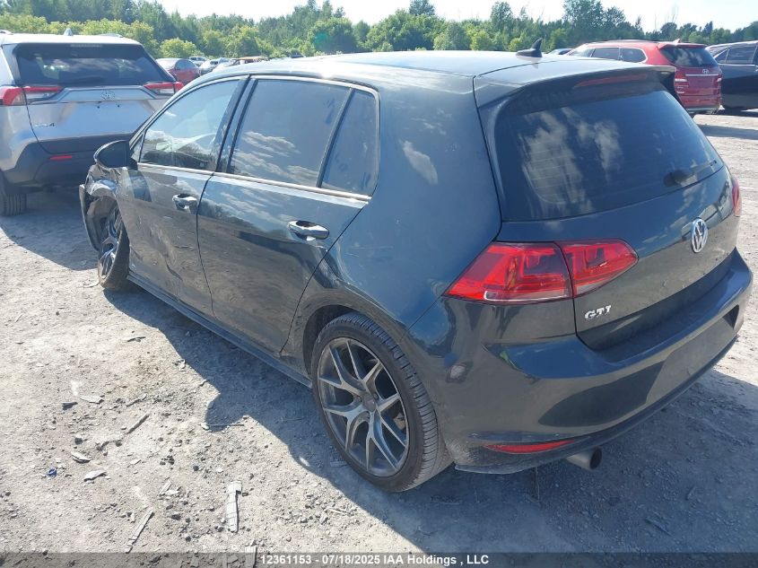 VOLKSWAGEN GOLF GTI 2016 3VW4T7AU8GM054119 Photo 3