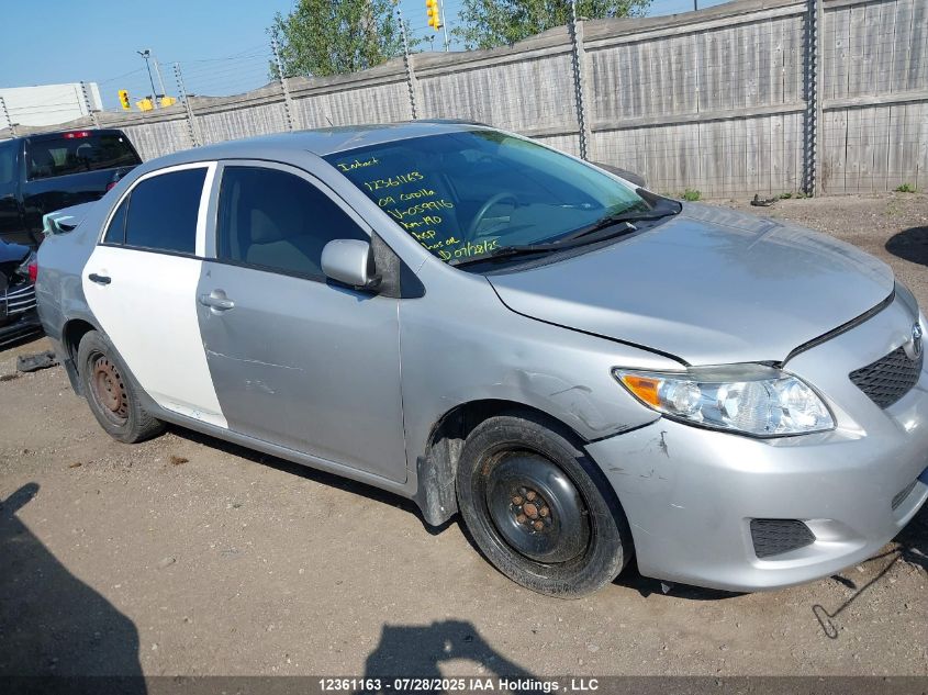 2009 Toyota Corolla VIN: 2T1BU40EX9C059916 Lot: 12361163