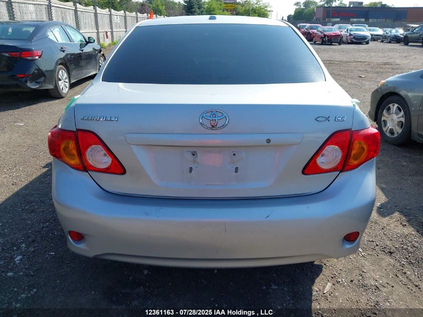 2009 Toyota Corolla VIN: 2T1BU40EX9C059916 Lot: 12361163