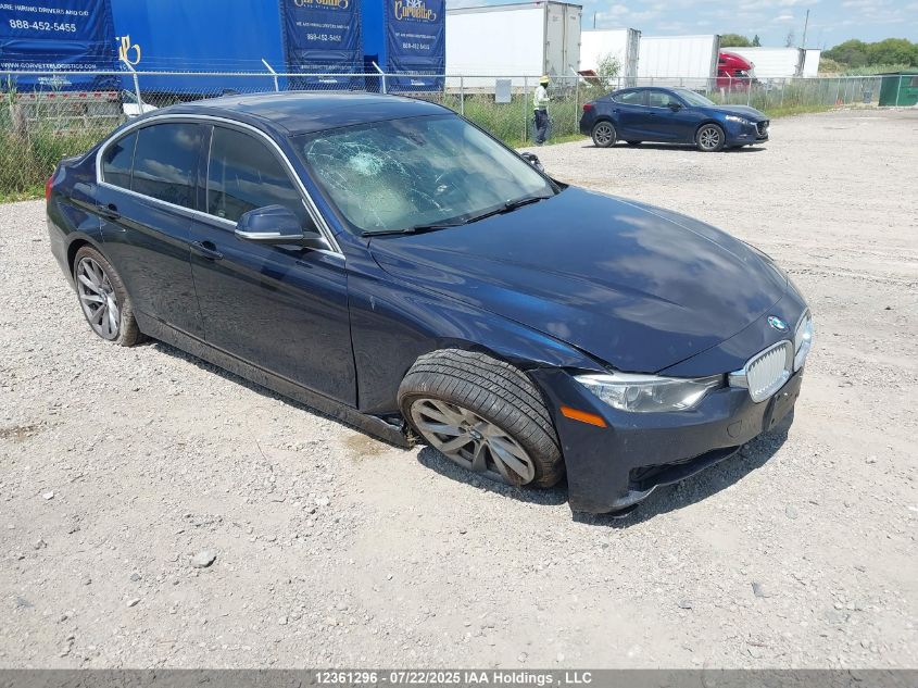 2014 BMW 328I xDrive VIN: WBA3B3G51ENR84177 Lot: 12361296