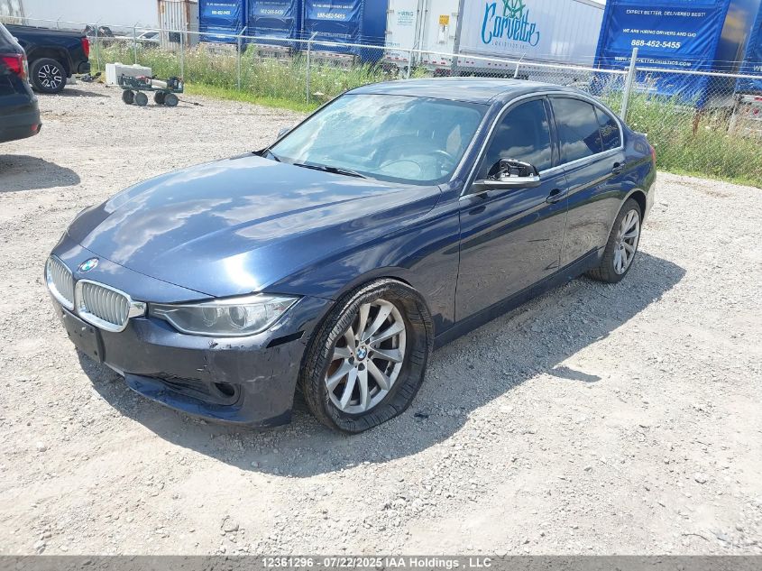 2014 BMW 328I xDrive VIN: WBA3B3G51ENR84177 Lot: 12361296