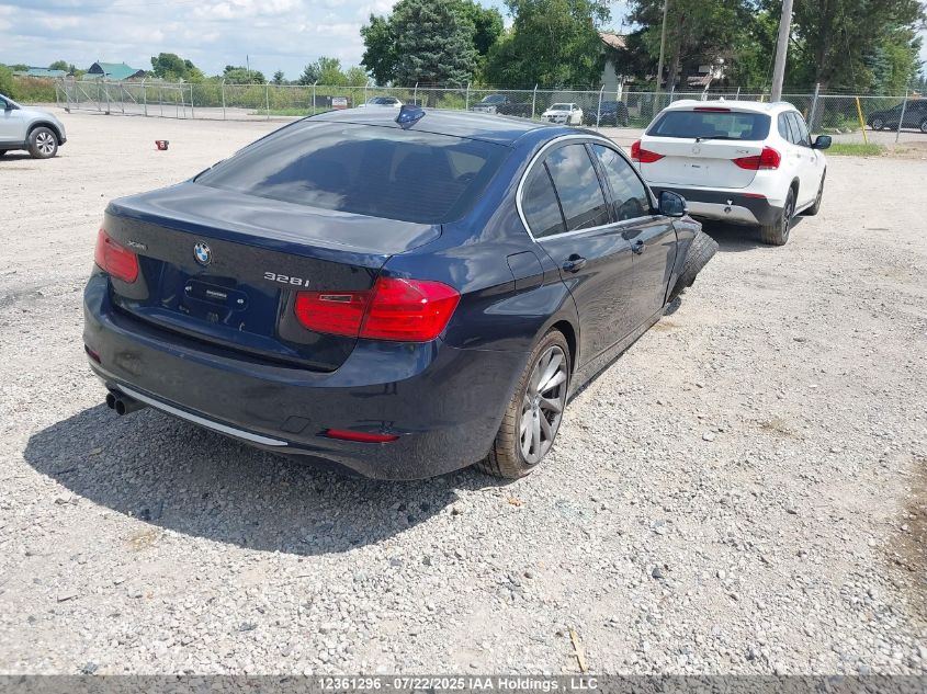 2014 BMW 328I xDrive VIN: WBA3B3G51ENR84177 Lot: 12361296