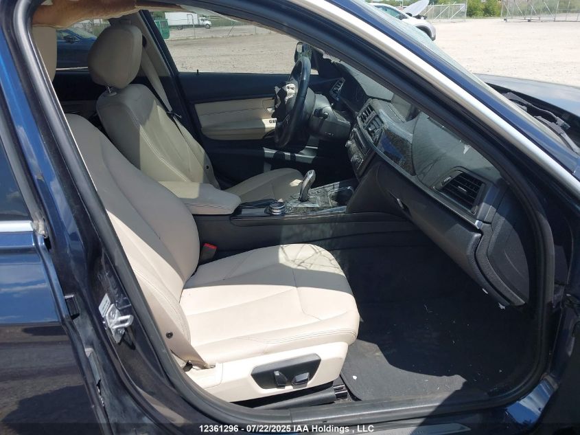 2014 BMW 328I xDrive VIN: WBA3B3G51ENR84177 Lot: 12361296