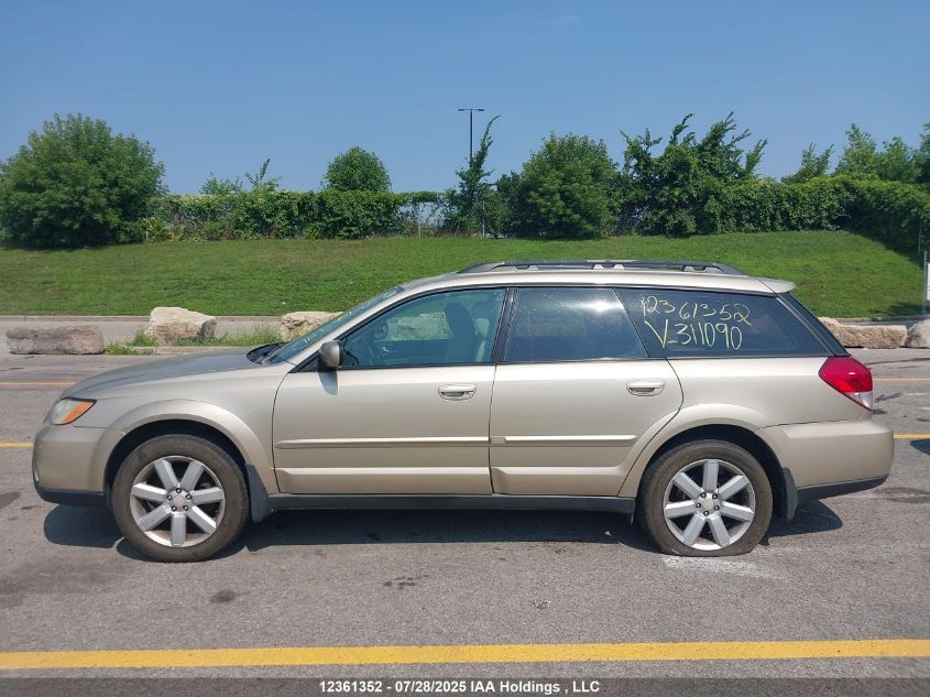 2008 Subaru Outback 2.5I VIN: 4S4BP61C487311090 Lot: 12361352