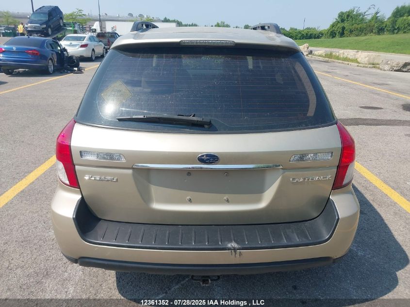 2008 Subaru Outback 2.5I VIN: 4S4BP61C487311090 Lot: 12361352
