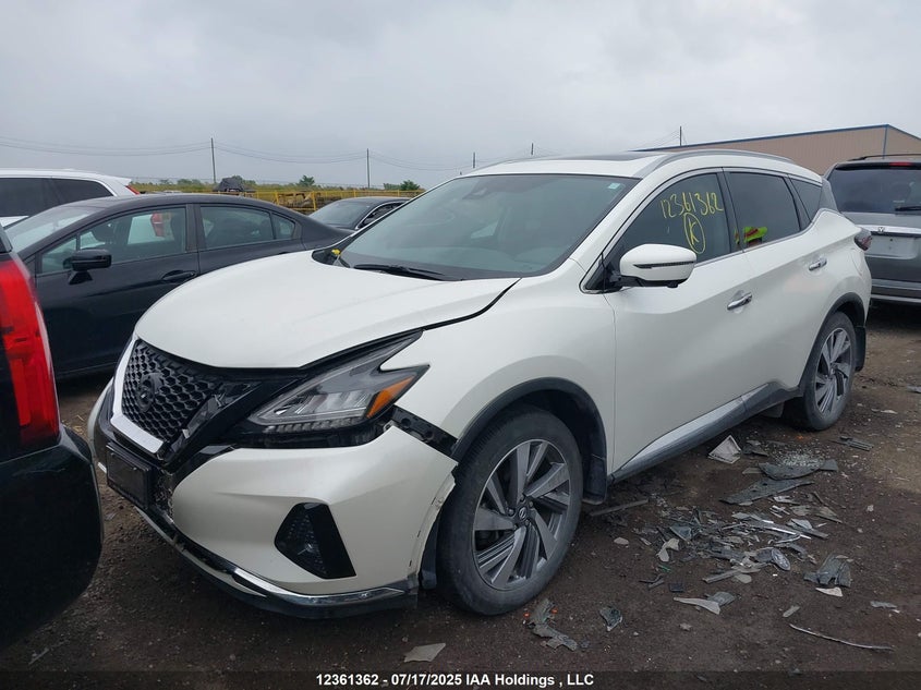 2021 Nissan Murano Sl VIN: 5N1AZ2CS2MC136116 Lot: 12361362